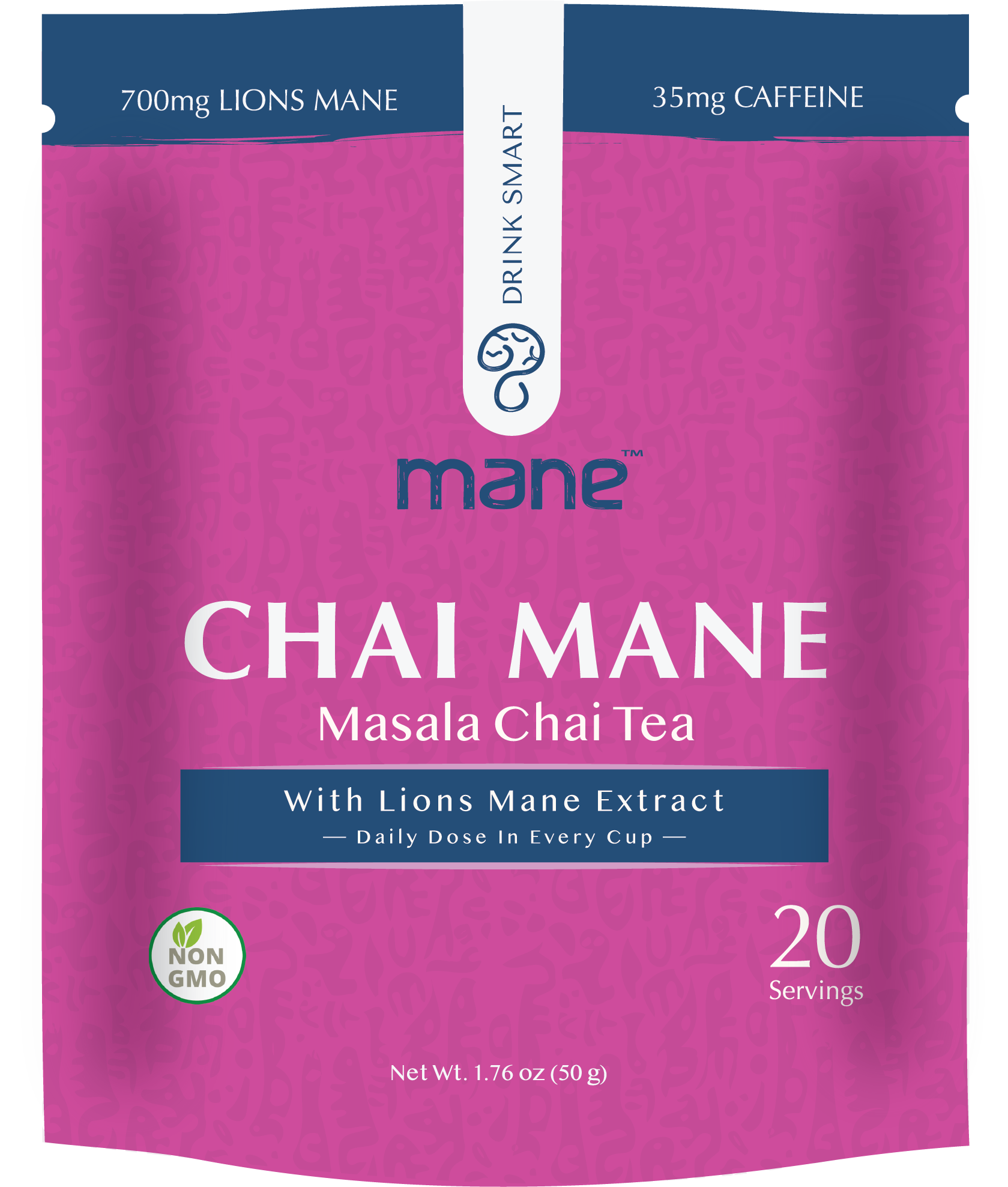 Chai packaging mockup
