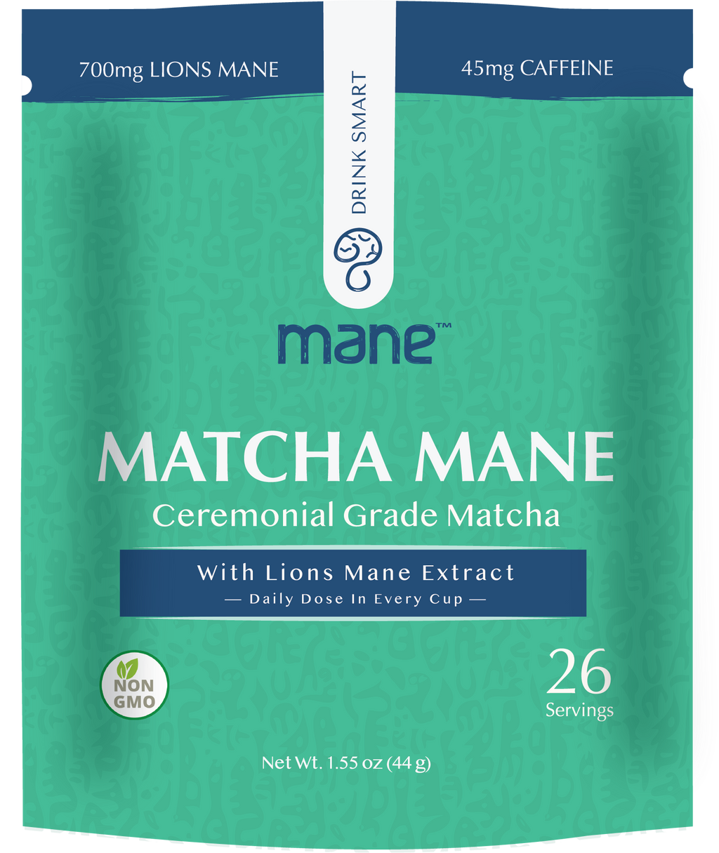 Matcha Mane mockup packaging